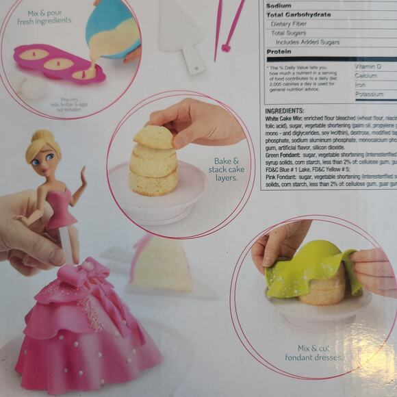Disney Princess 2 doll cake kit.  complete - Picture 5 of 5